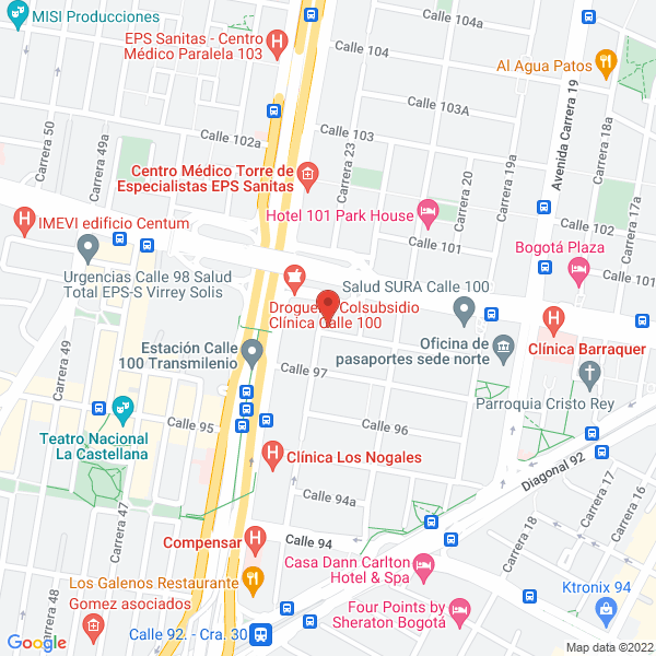 Mapa de Cohen & Co