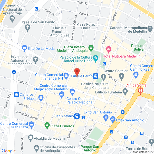 Mapa de Confecciones Bambi Moda