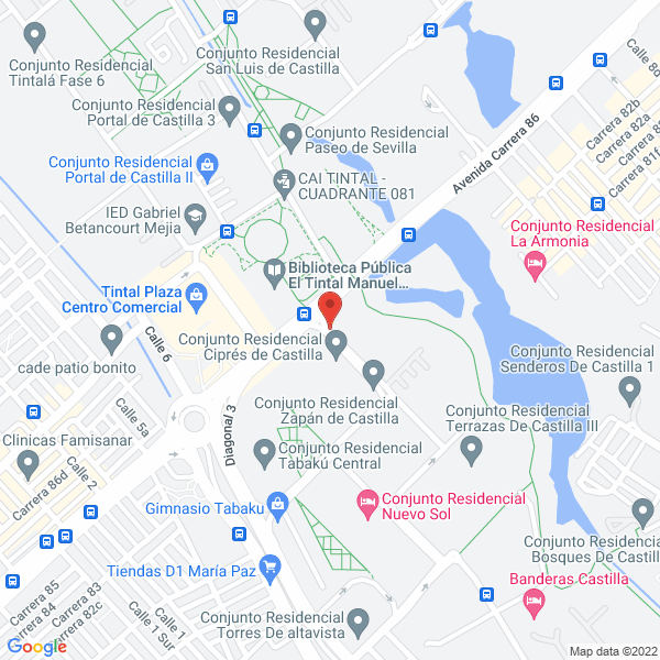 Mapa de Cm Consulting S.A.S.
