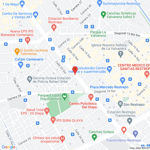 Mapa de Cocinas Mar-Vic