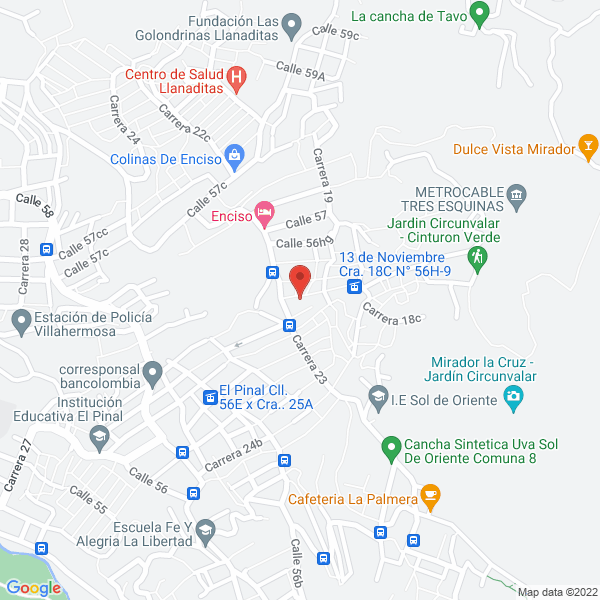 Mapa de Cocinas Tajafer