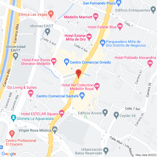 Mapa de Coco Rosa