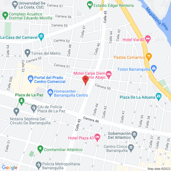 Map of Codemat