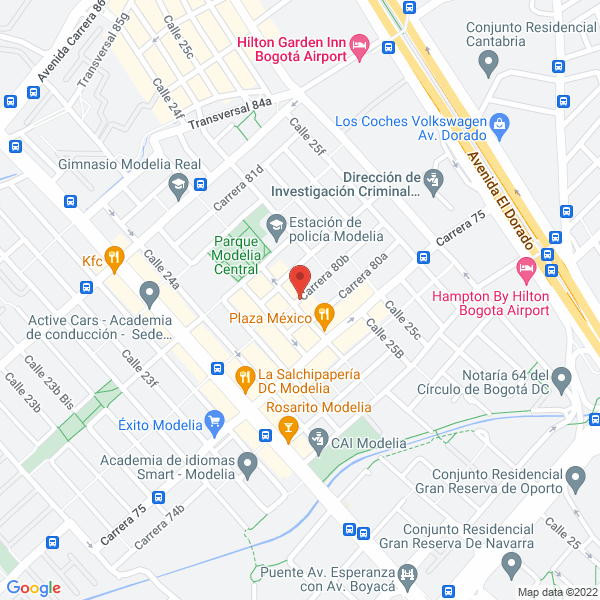 Mapa de Clínica Veterinaría Therapet