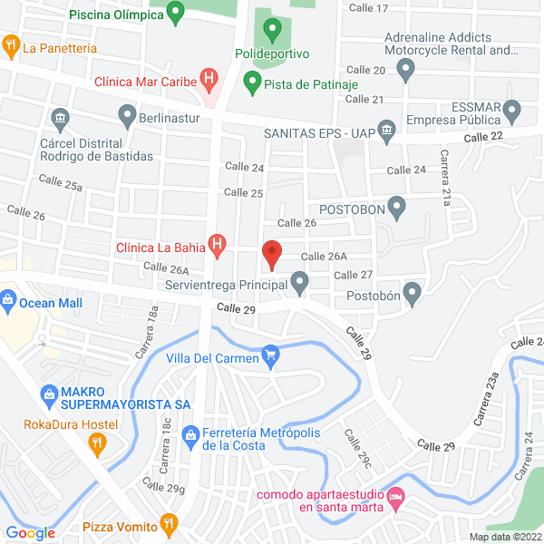 Map of Colegio Liceo Pitágoras