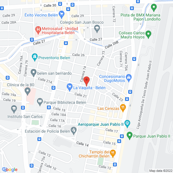 Mapa de Cibirápido El Asador