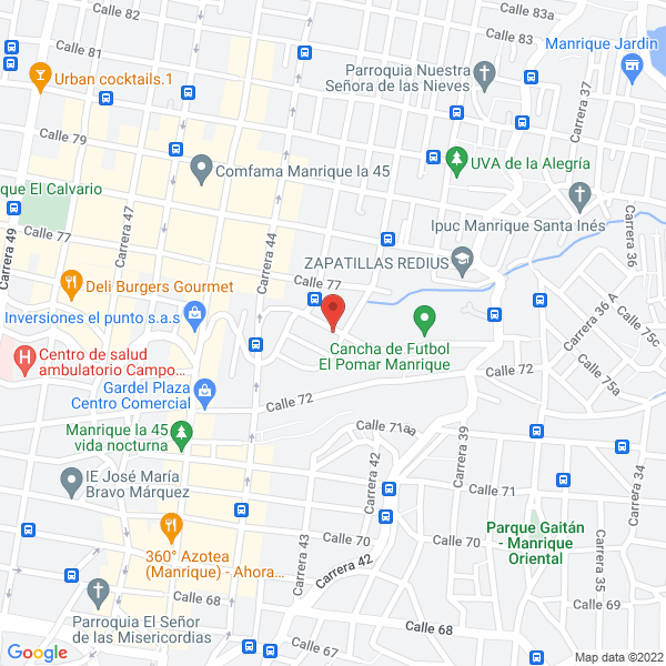 Mapa de Cigla Eléctricos S.A