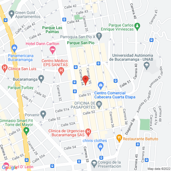 Map of Cim Comercializadora
