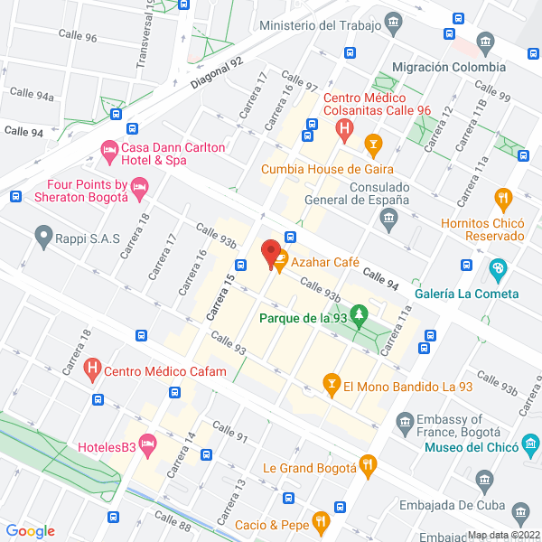 Mapa de Cinemanía S.A.