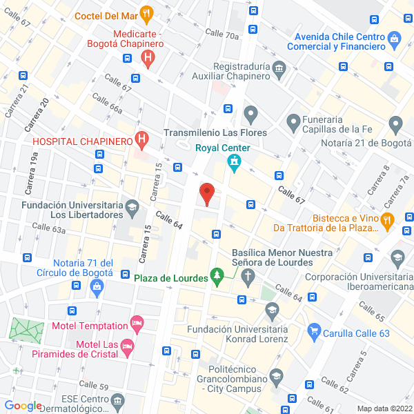 Mapa de Cmredes Eléctricas Ltda.