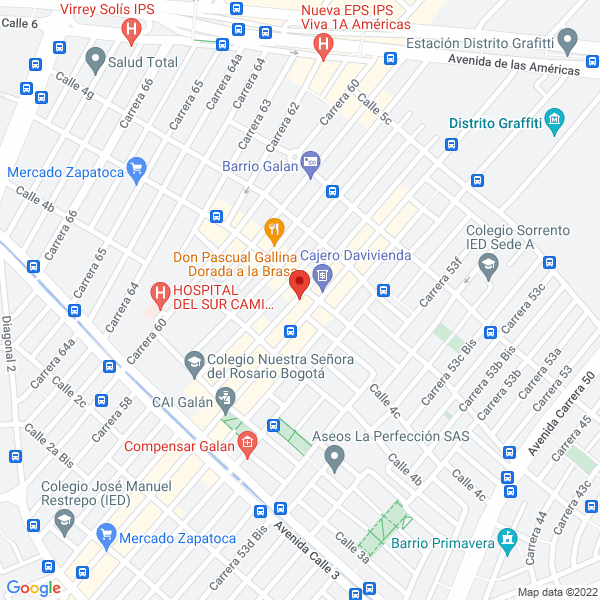 Mapa de Cobranzas Y Servicios Al Instante Sas