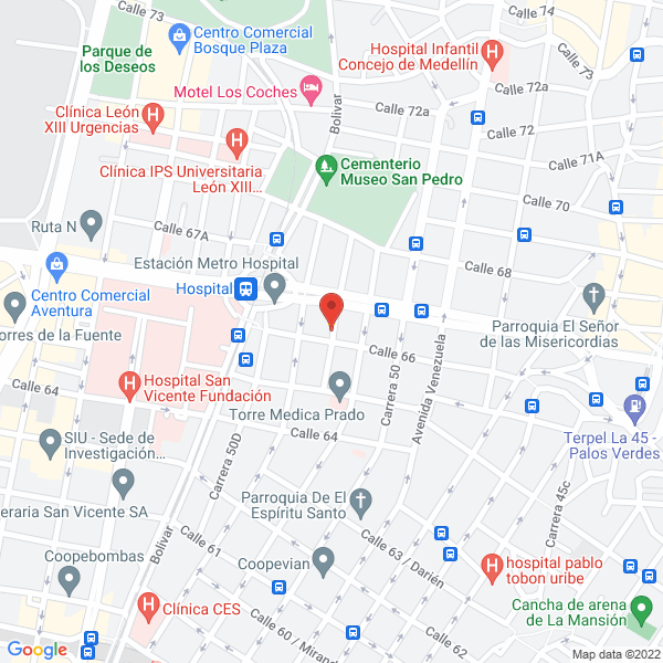 Mapa de Colchones Big Ben