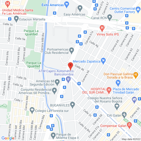 Mapa de Colchones Los Sueños