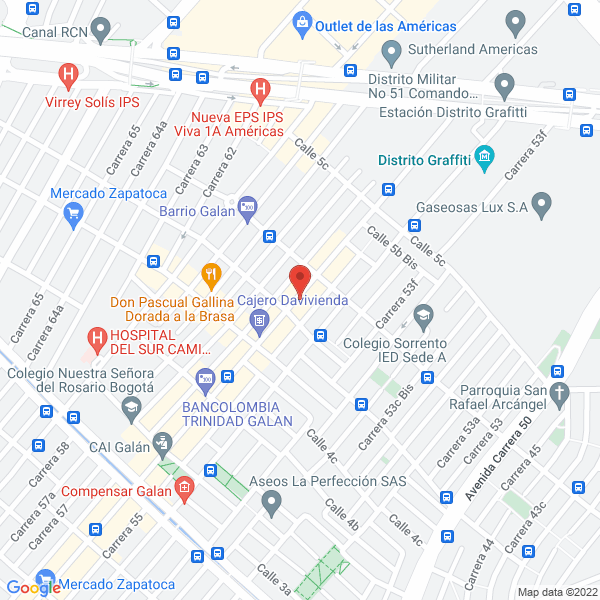 Mapa de Colegio De Nuestra Señora De La Salette