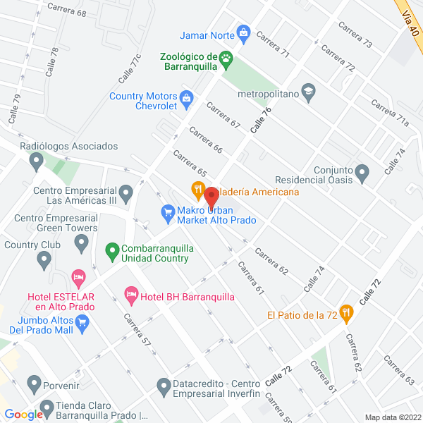 Map of Colegio Nuevo Colegio Del Prado