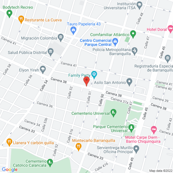 Map of Cofecciones El Industrial Ltda.
