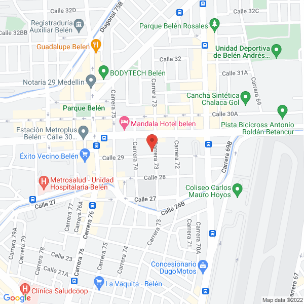 Mapa de Confecciones IT Wear