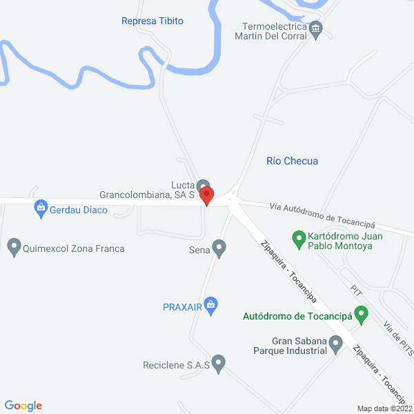 Mapa de Comercializadora Agrurrao S.A.S