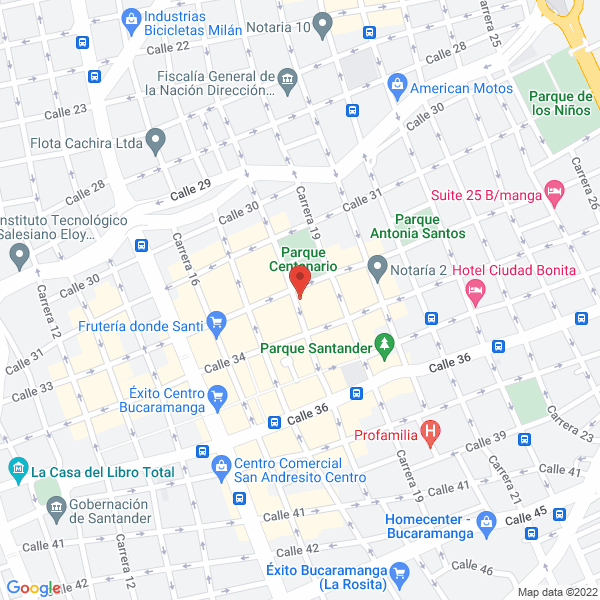 Map of Comercializadora Asba Store