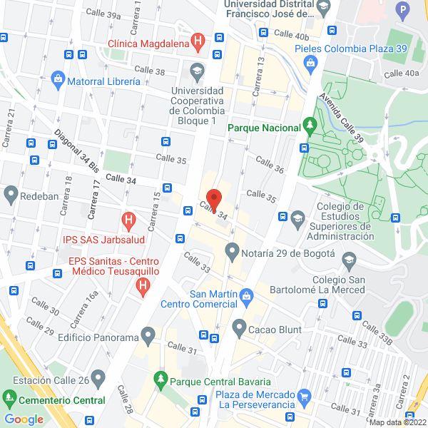 Mapa de Colcuidar