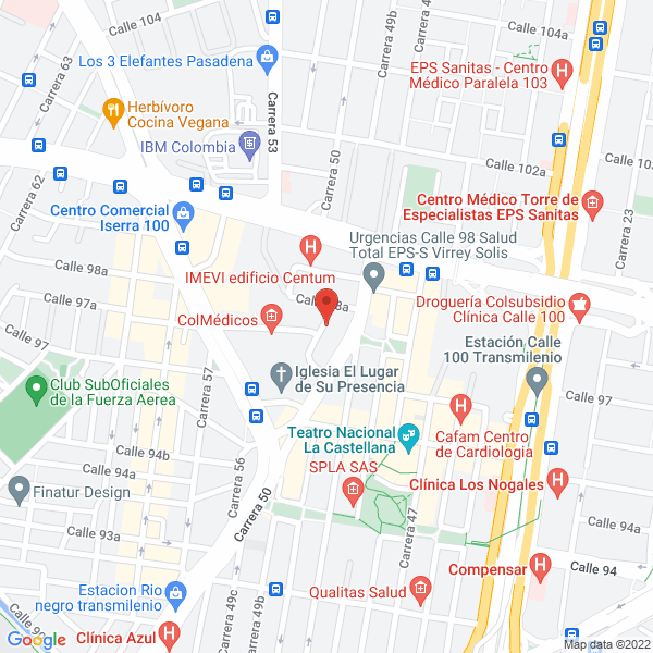 Mapa de Constructora Montecarlo Vías S.A.S.