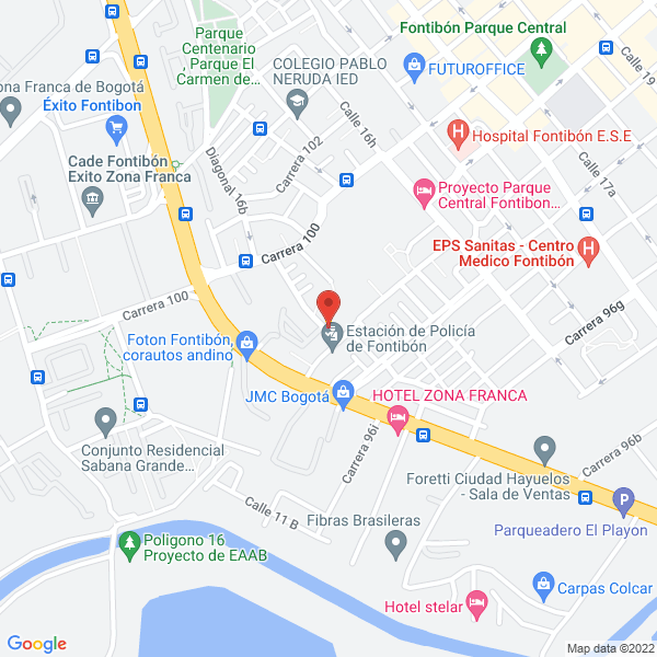Mapa de Constructora Phronema Ltda.