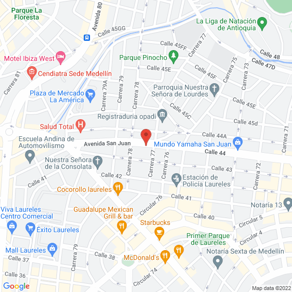 Mapa de Construdrywall S.A.S.