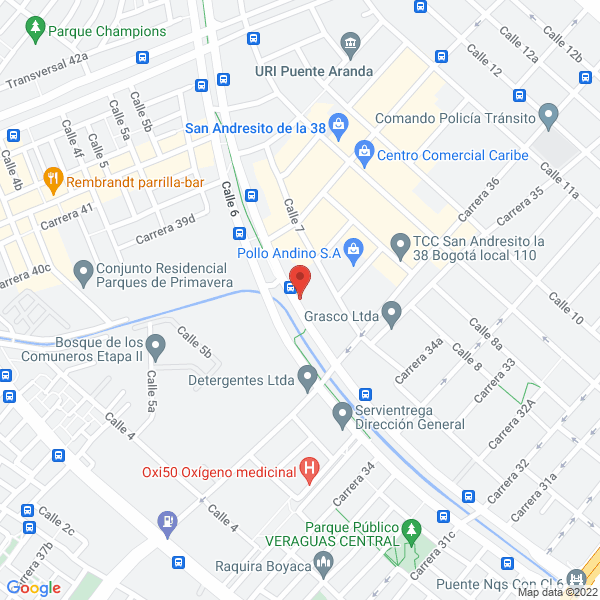 Mapa de Construterm