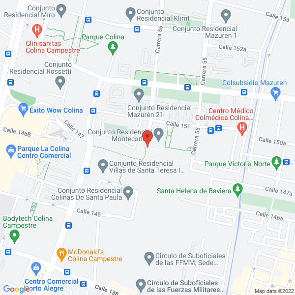 Mapa de Consultant Drilling Y Services Co Ltda.