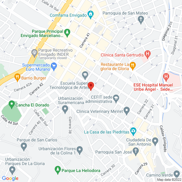 Mapa de Consultec Inmobiliaria