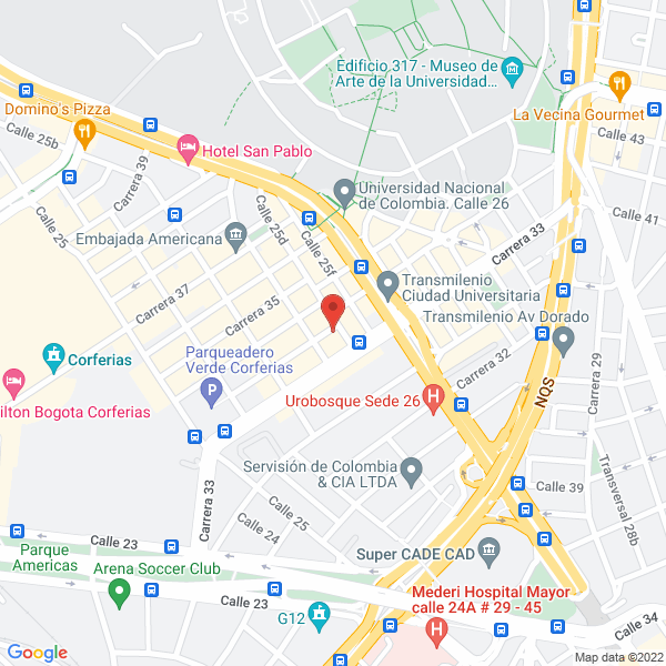 Mapa de Clcorp S.A.S.