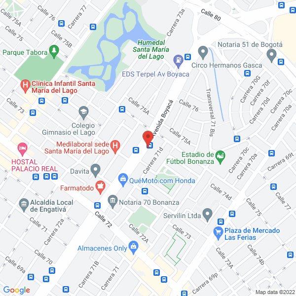 Mapa de Constructora Dispref S.A.S
