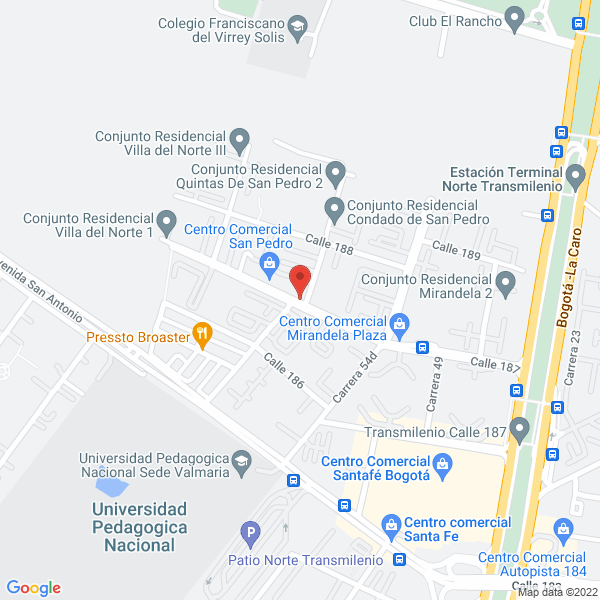 Mapa de Constructora Nacional De Vivienda Modular