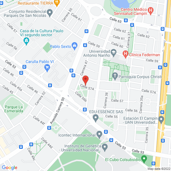 Mapa de Constructora Villa Cariño Ltda.