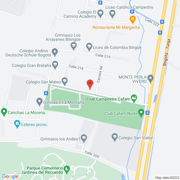 Mapa de Colegio San Mateo Apóstol