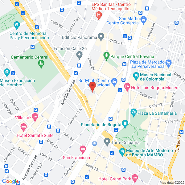 Mapa de Contactos Y Cobranzas Sys S.A.S