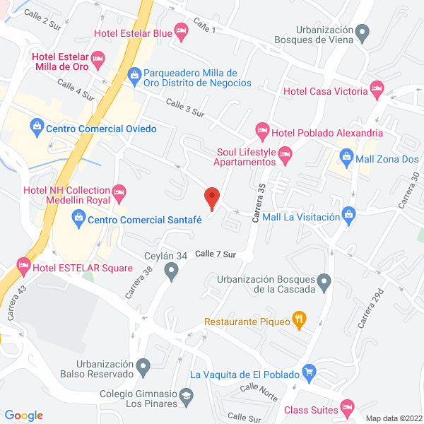 Mapa de Contador Especializado Silvio Castaño