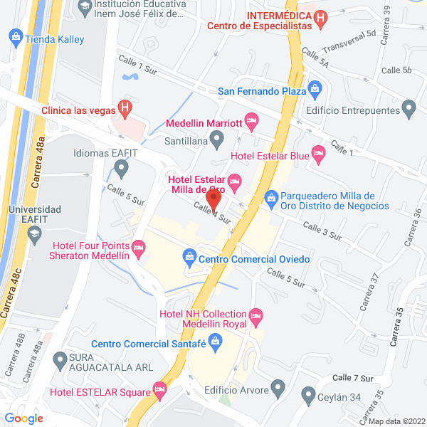 Mapa de Contiflex S.A.