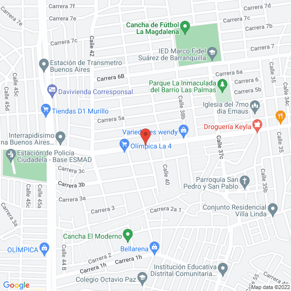 Map of Cooperativa Coopijao