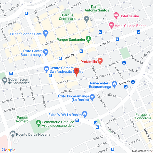 Map of Previsol S.A.S.