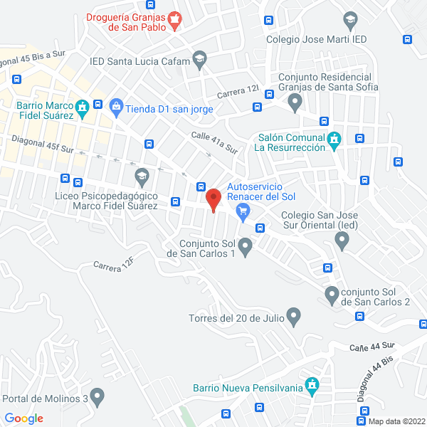 Mapa de Comercializadora E Ingeniería M & A S.A.S.