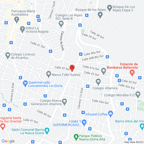 Mapa de Combustibles Altamira Ltda.