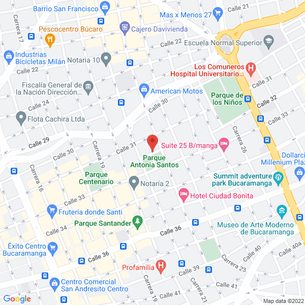 Map of Cootransunidos Ltda.