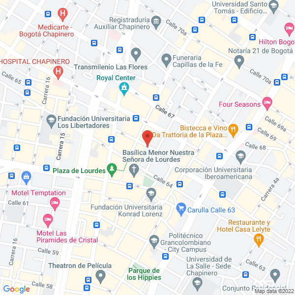 Mapa de Copevi Ltda.