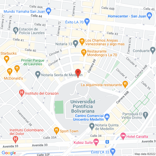 Mapa de Ncg Producciones