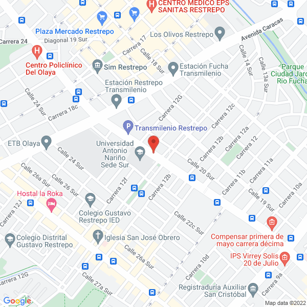 Mapa de Coprint Ltda