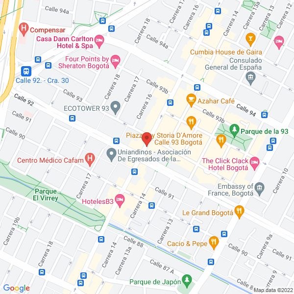 Mapa de Copyplotter Services S.A.S.