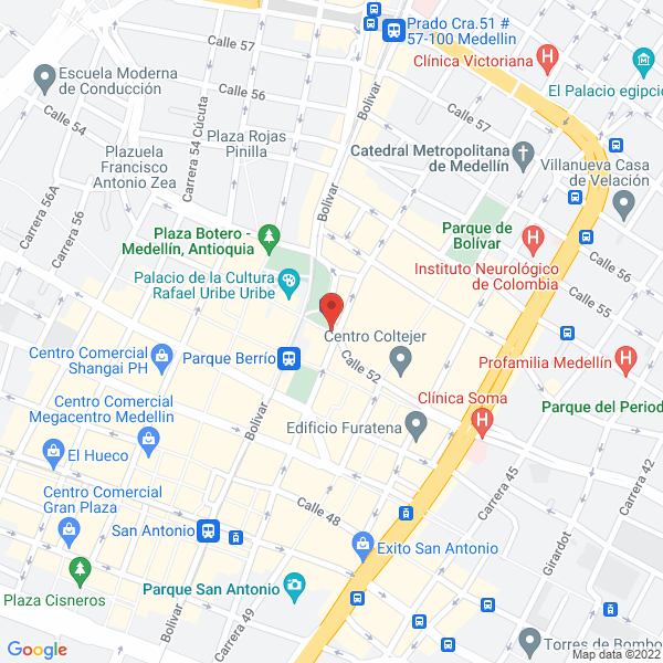 Mapa de Corpoflow