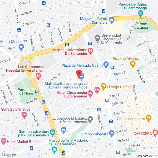 Map of Comidas Rapídas La Económica