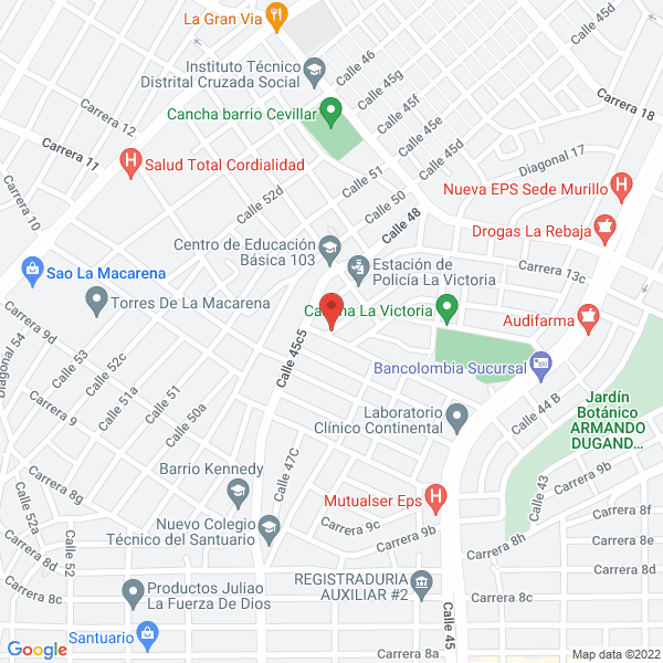 Map of Comidas Rapidas Rico Mana